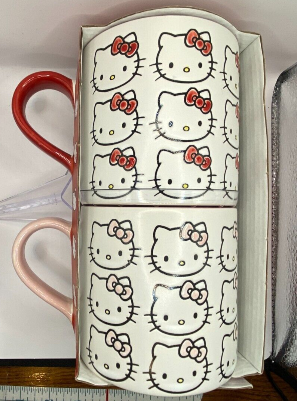 Hello Kitty Ceramic Mug Set Of 2